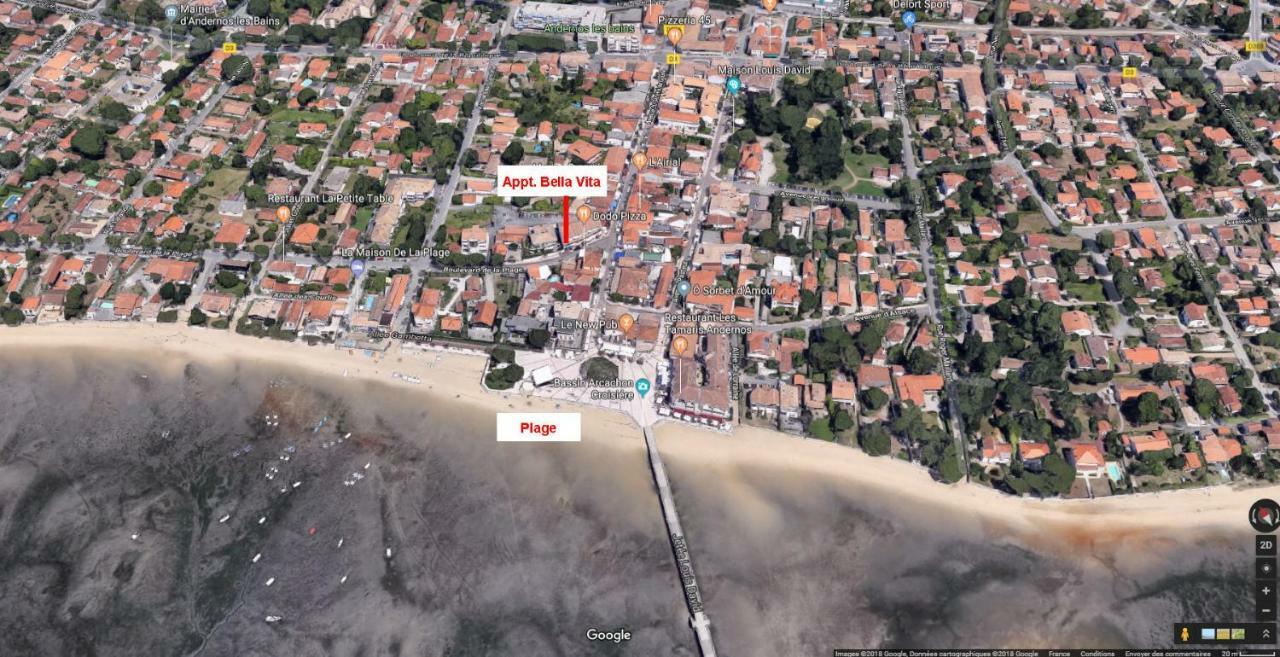 Appt. Bella Vita - Andernos Les Bains, Au Coeur Du Bassin D'Arcachon Bagian luar foto